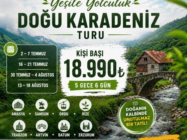 Doğu Karadeniz Turu afişi
