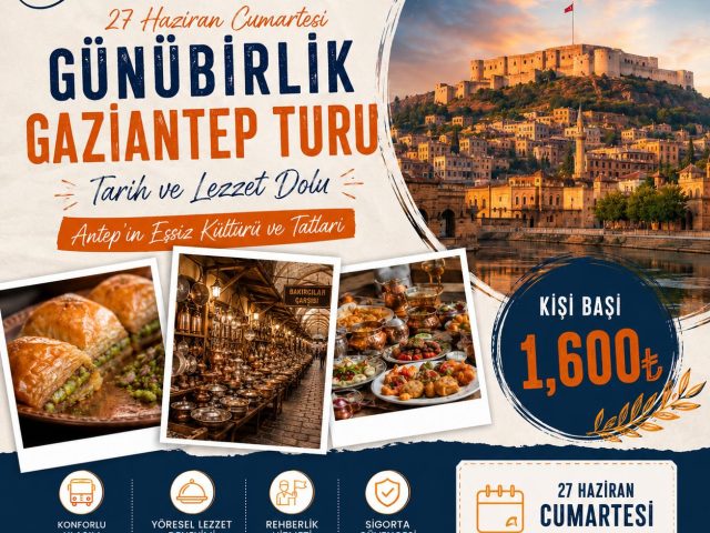 Günübirlik Gaziantep Turu afişi
